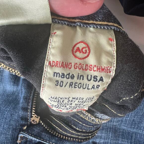 AG Adriano Goldschmied The Angel Jeans Size 30 Regular - Picture 10 of 16